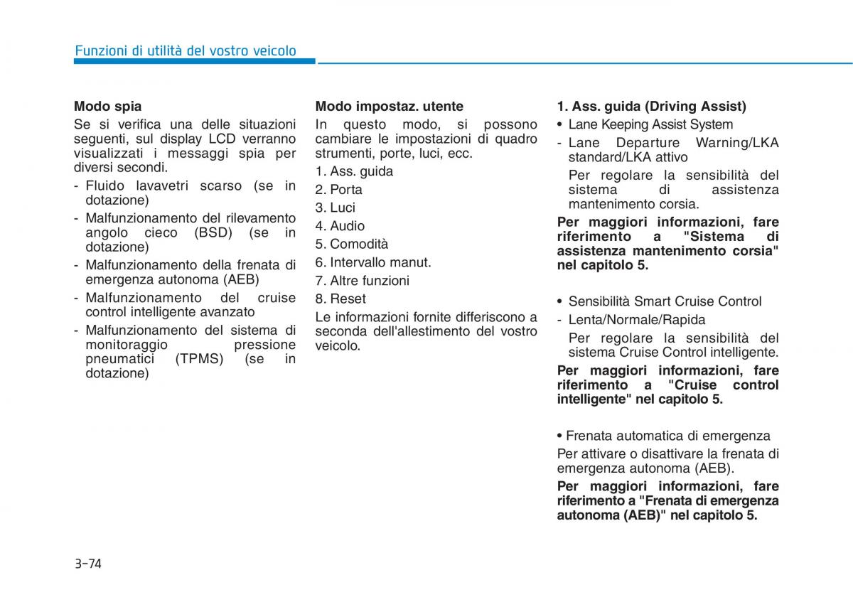 Hyundai Ioniq Electric manuale del proprietario / page 222