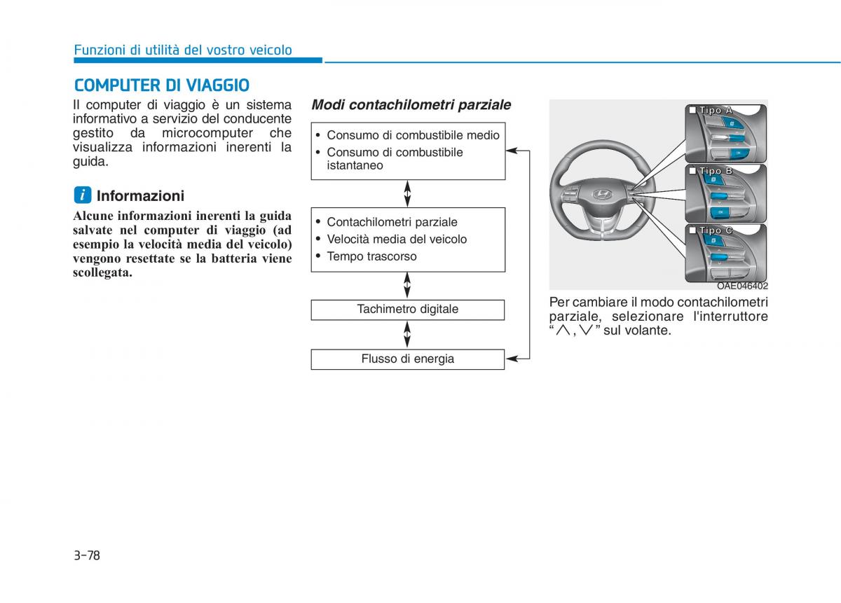 Hyundai Ioniq Electric manuale del proprietario / page 226