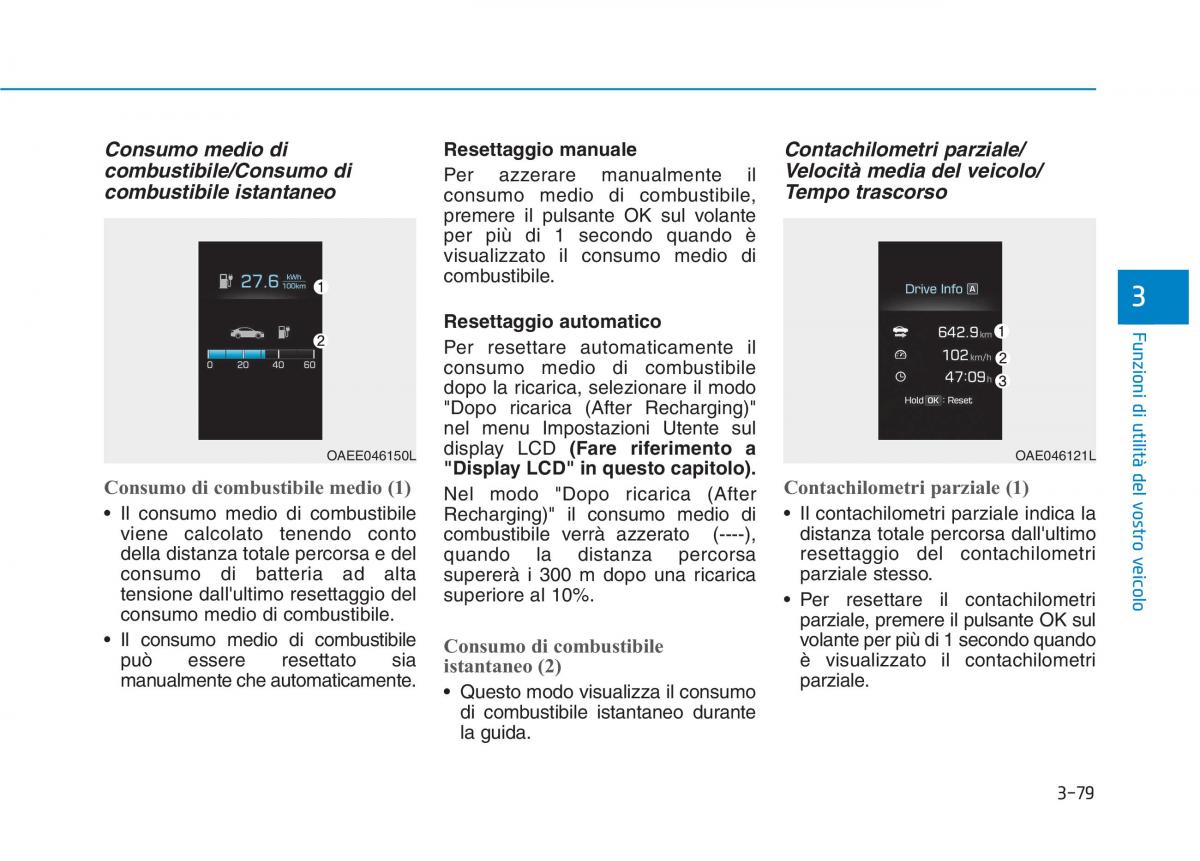 Hyundai Ioniq Electric manuale del proprietario / page 227