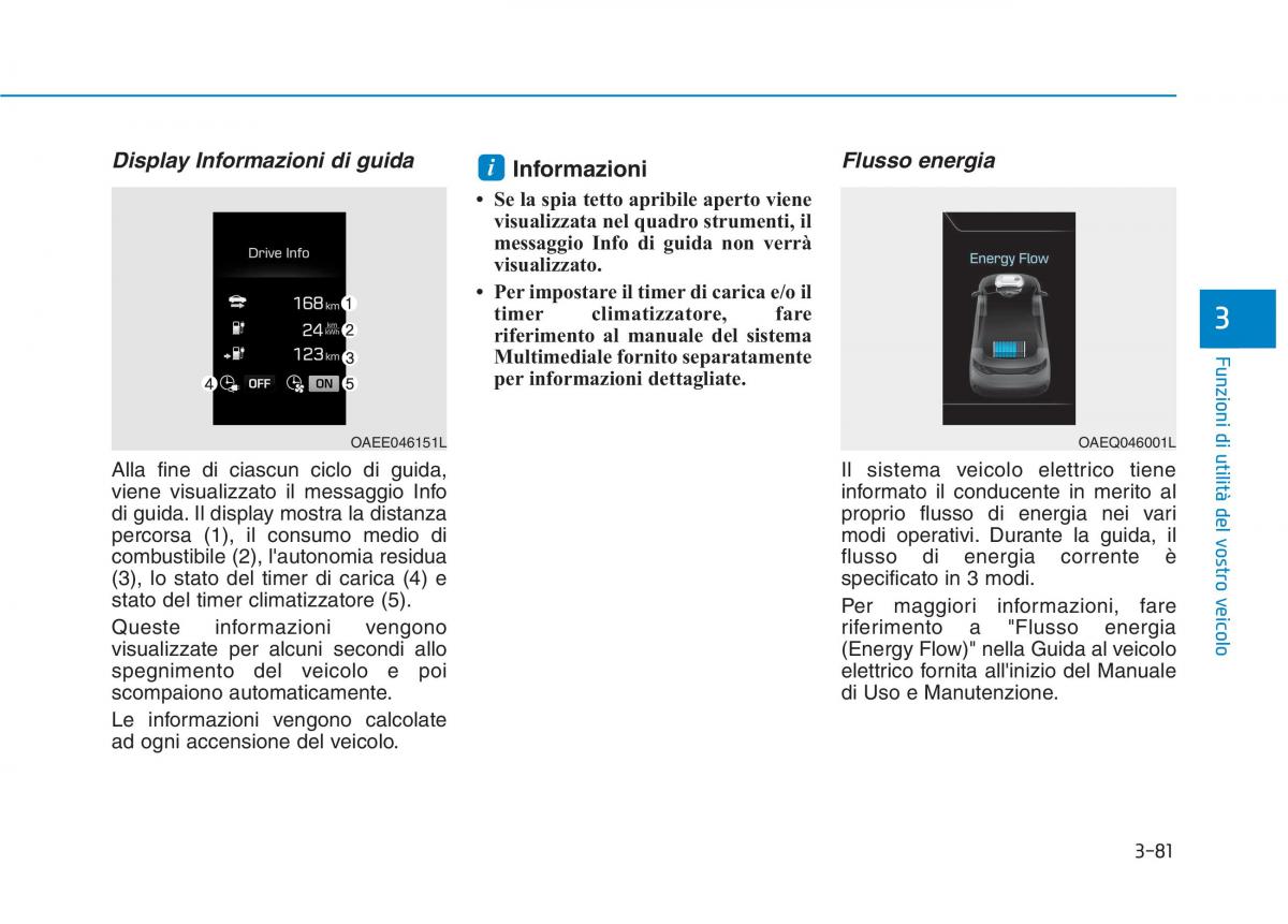 Hyundai Ioniq Electric manuale del proprietario / page 229