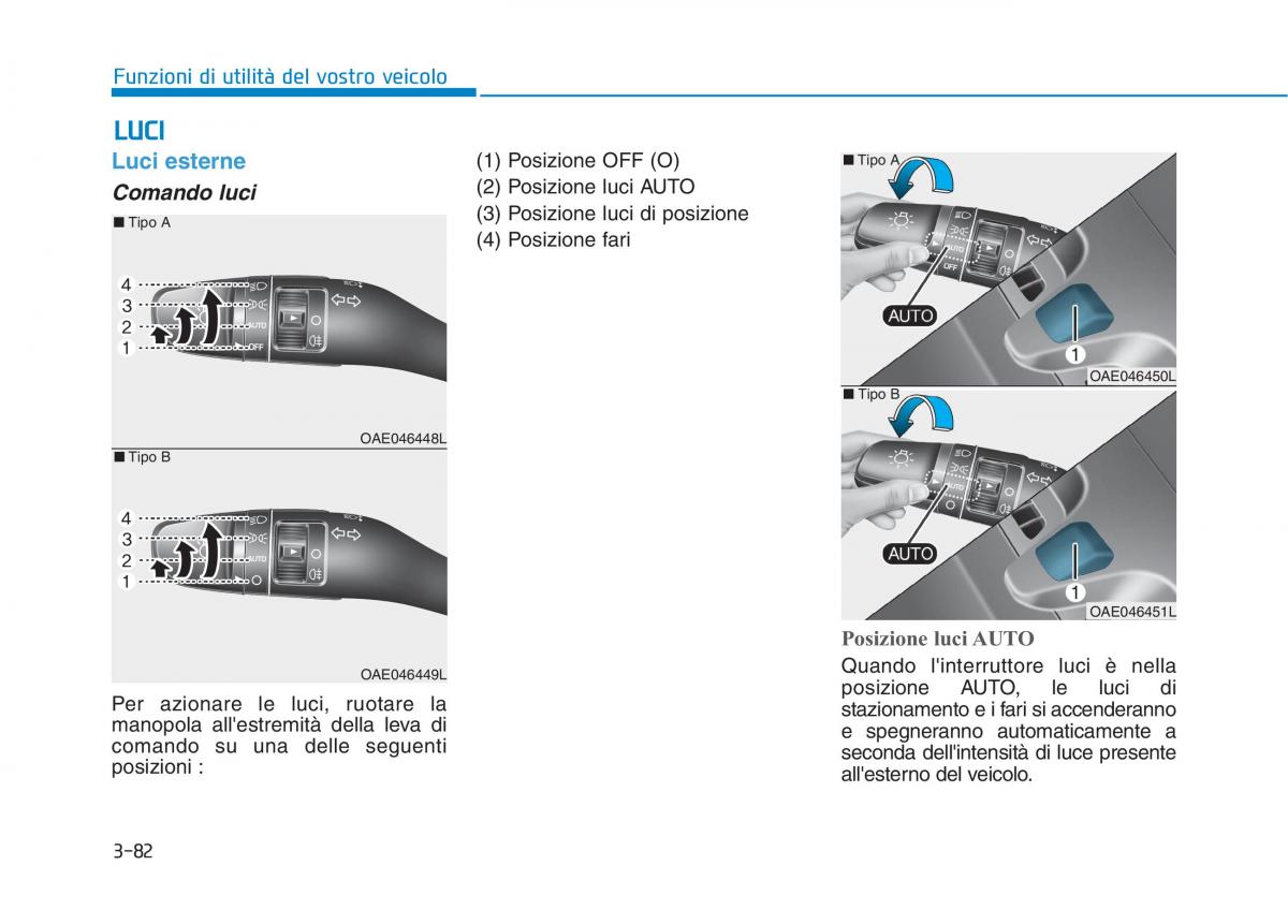 Hyundai Ioniq Electric manuale del proprietario / page 230