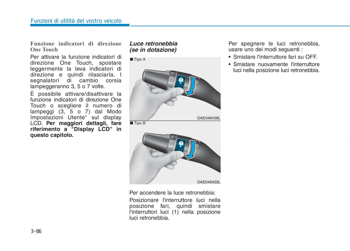 Hyundai Ioniq Electric manuale del proprietario / page 234