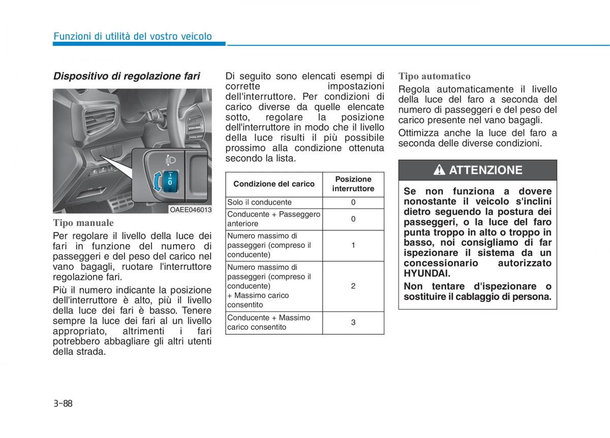 Hyundai Ioniq Electric manuale del proprietario / page 236