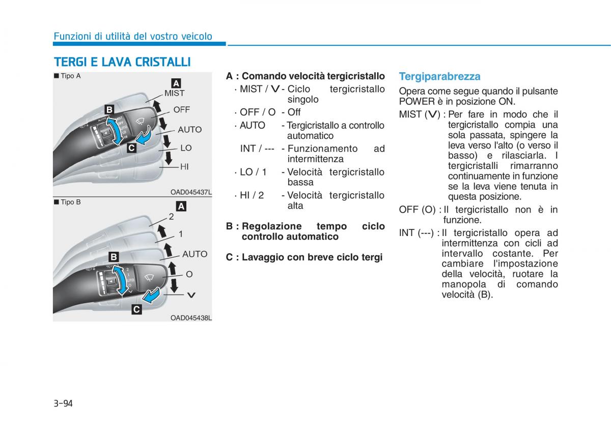 Hyundai Ioniq Electric manuale del proprietario / page 242