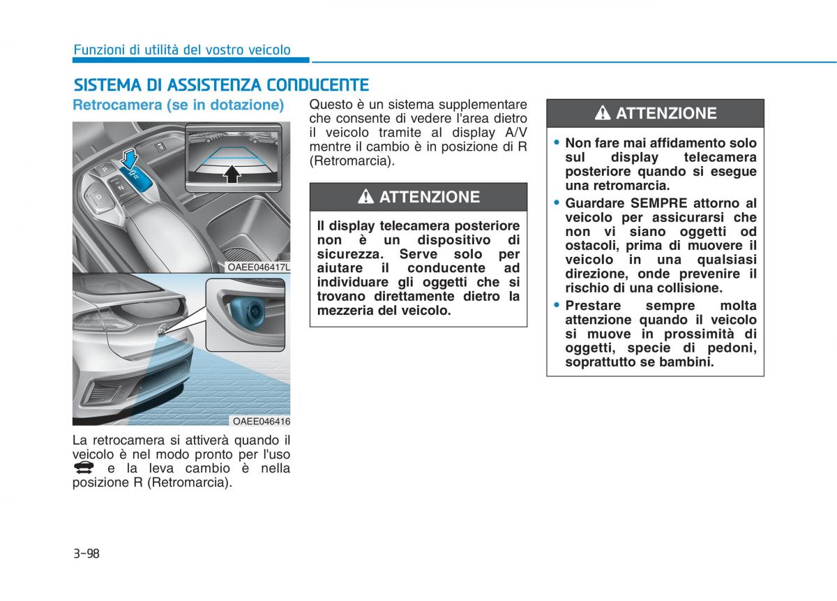 Hyundai Ioniq Electric manuale del proprietario / page 246