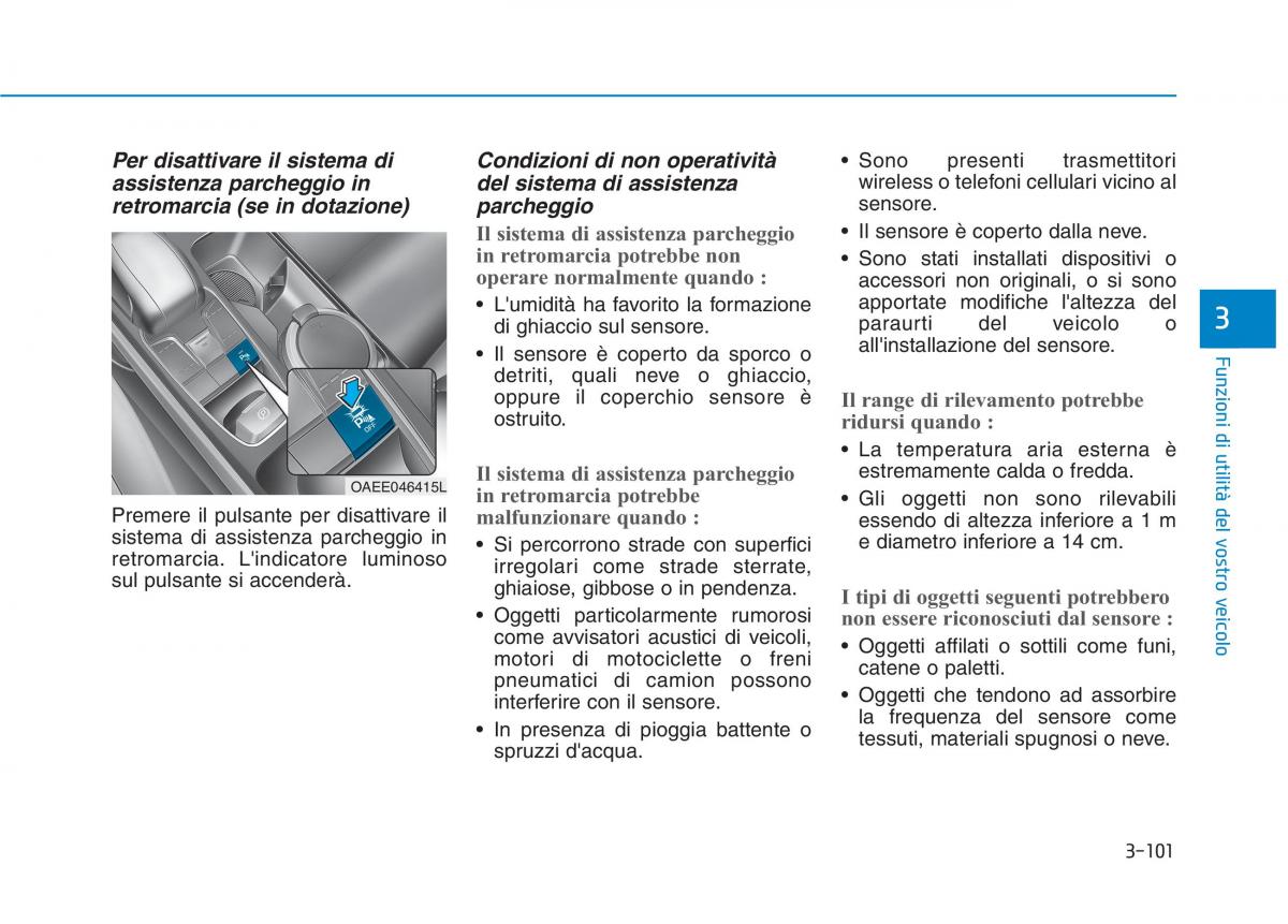 Hyundai Ioniq Electric manuale del proprietario / page 249