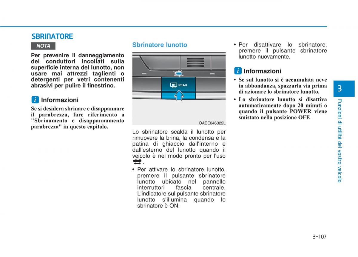 Hyundai Ioniq Electric manuale del proprietario / page 255