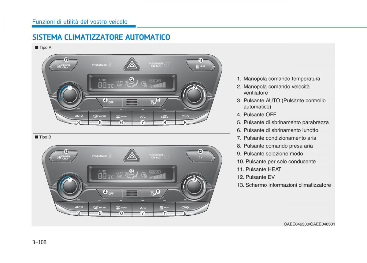 Hyundai Ioniq Electric manuale del proprietario / page 256