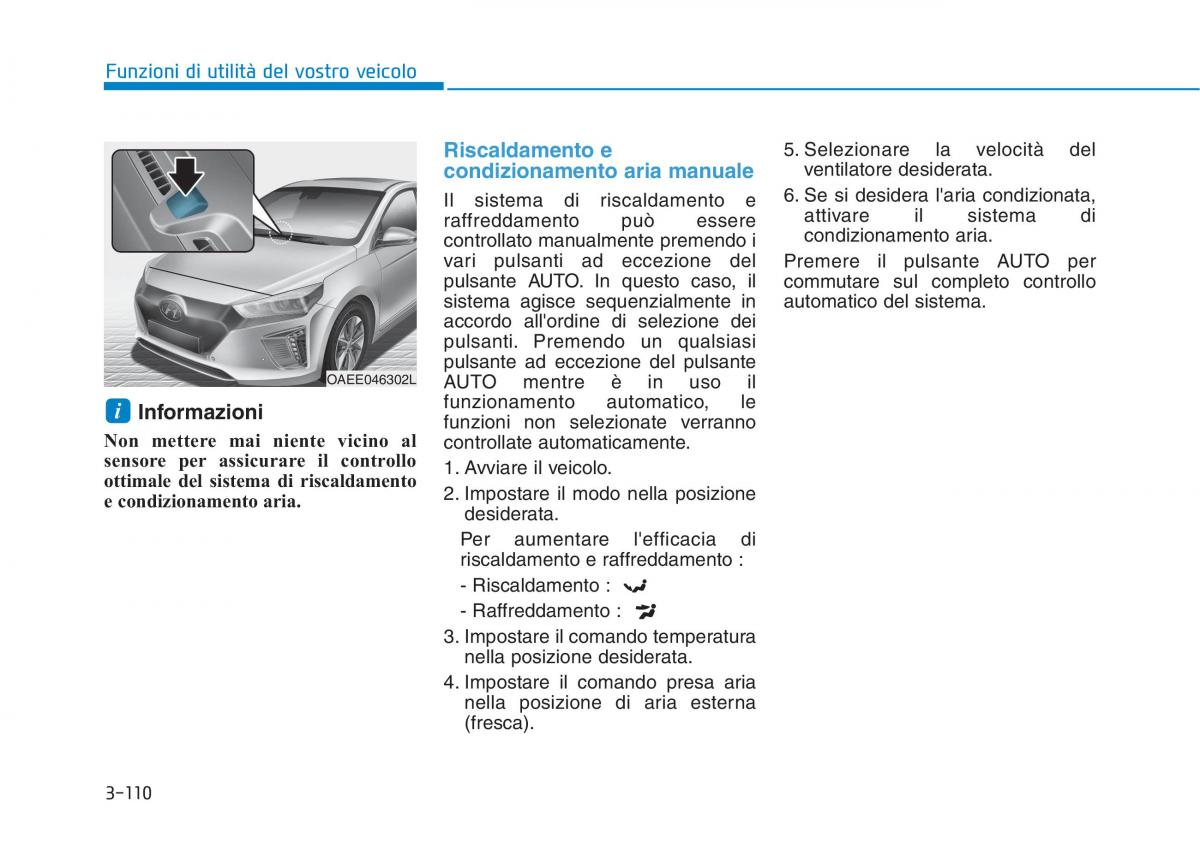 Hyundai Ioniq Electric manuale del proprietario / page 258