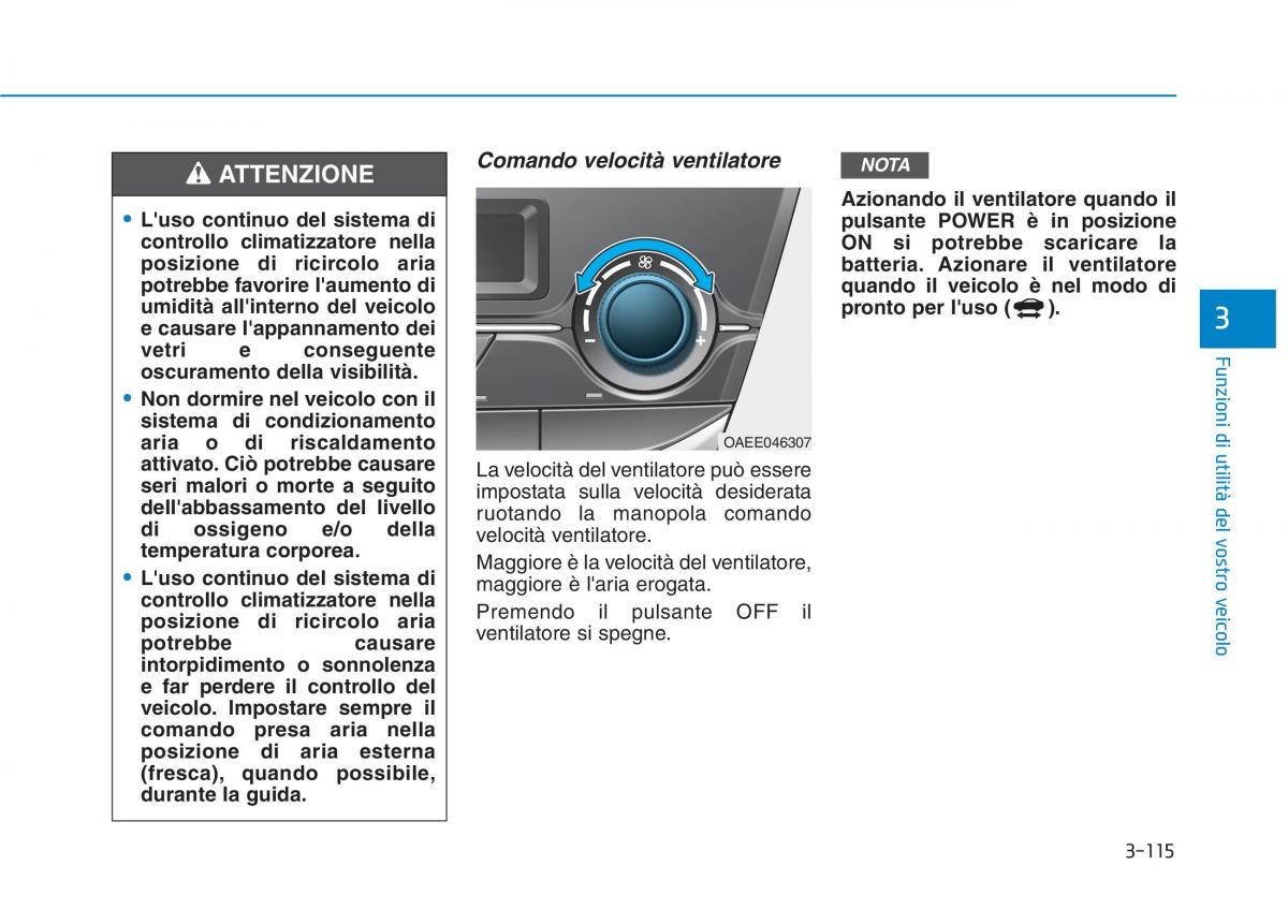 Hyundai Ioniq Electric manuale del proprietario / page 263