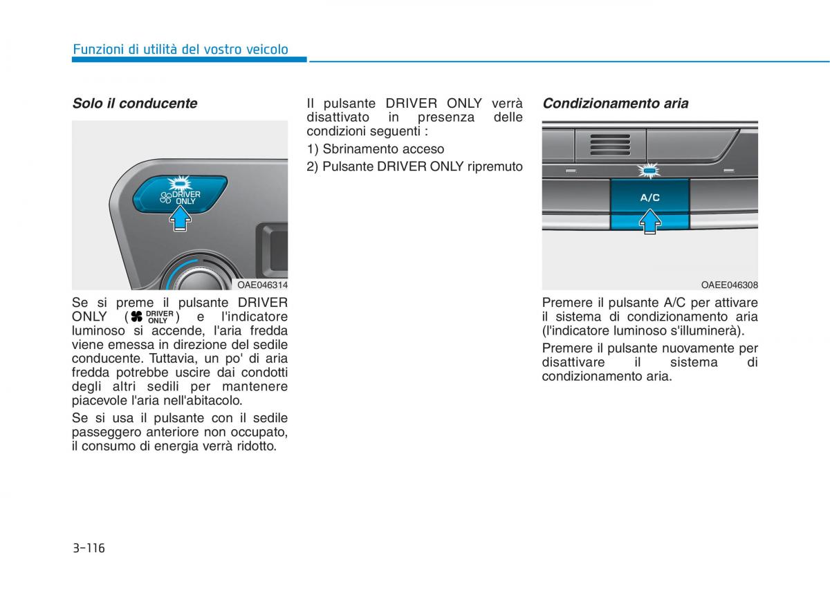 Hyundai Ioniq Electric manuale del proprietario / page 264