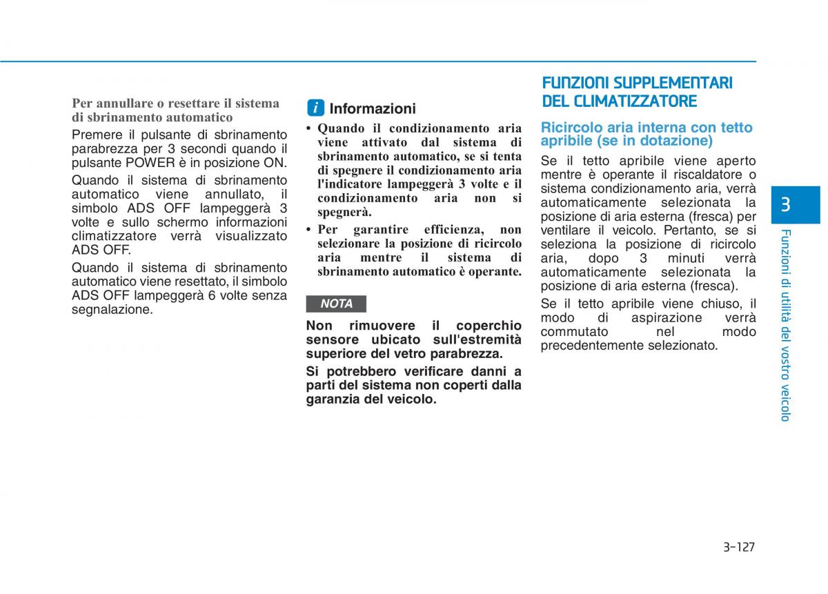 Hyundai Ioniq Electric manuale del proprietario / page 275