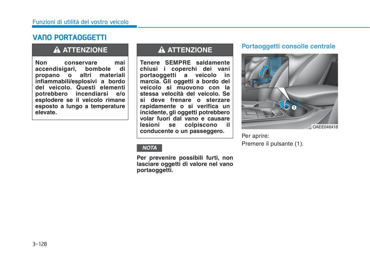 Hyundai Ioniq Electric manuale del proprietario / page 276