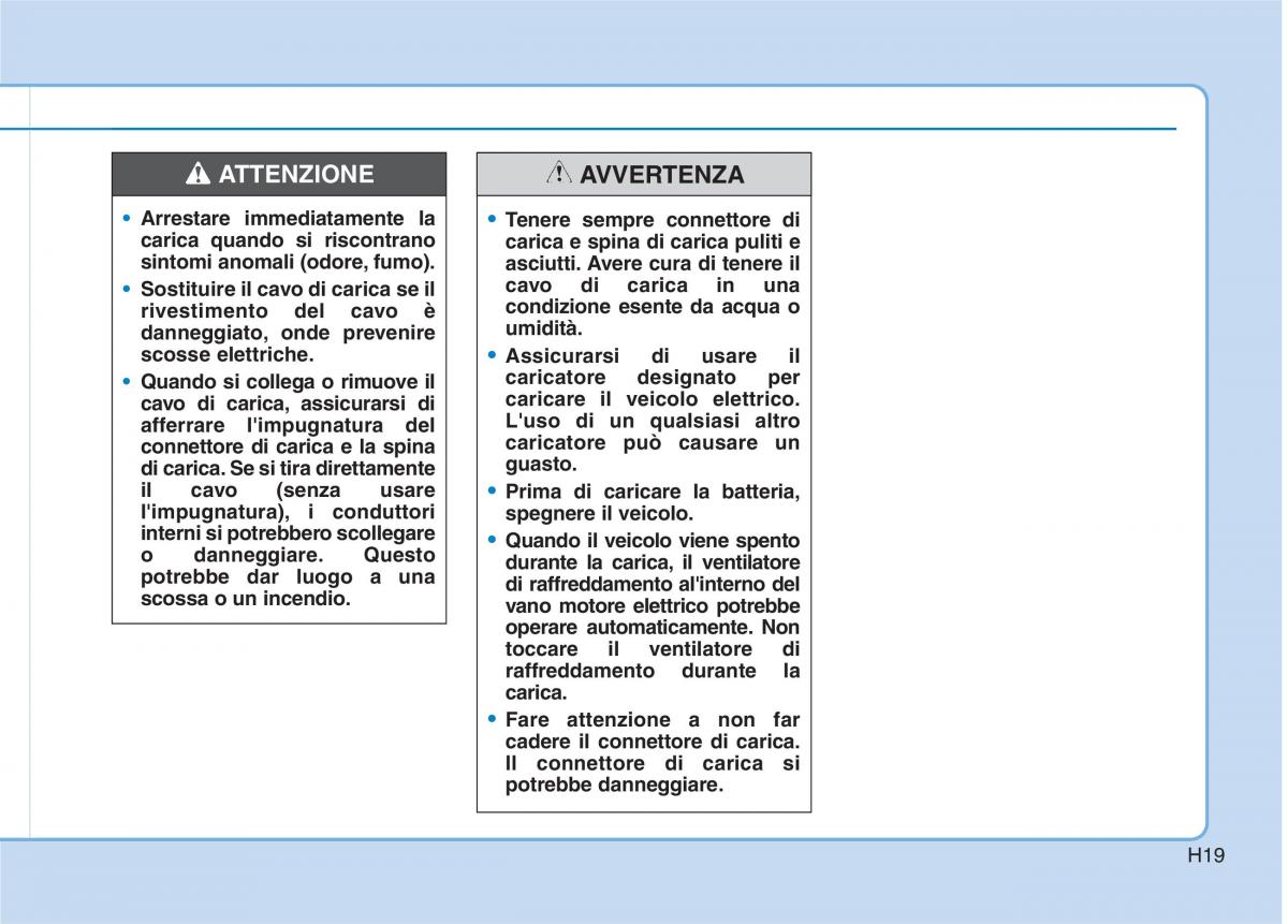 Hyundai Ioniq Electric manuale del proprietario / page 28