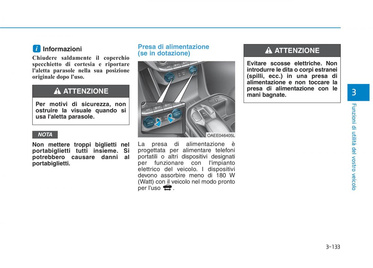 Hyundai Ioniq Electric manuale del proprietario / page 281