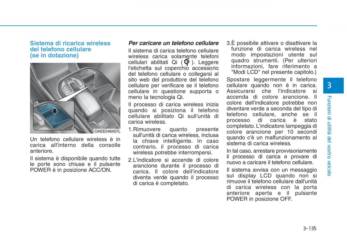 Hyundai Ioniq Electric manuale del proprietario / page 283