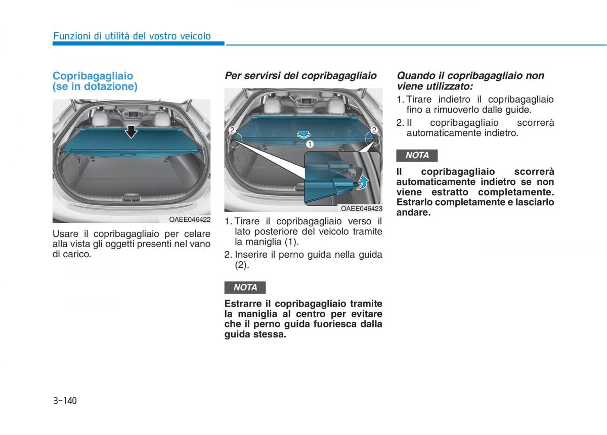 Hyundai Ioniq Electric manuale del proprietario / page 288