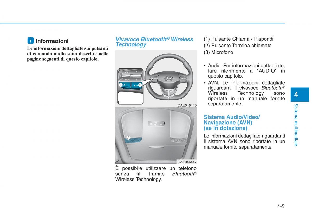 Hyundai Ioniq Electric manuale del proprietario / page 294