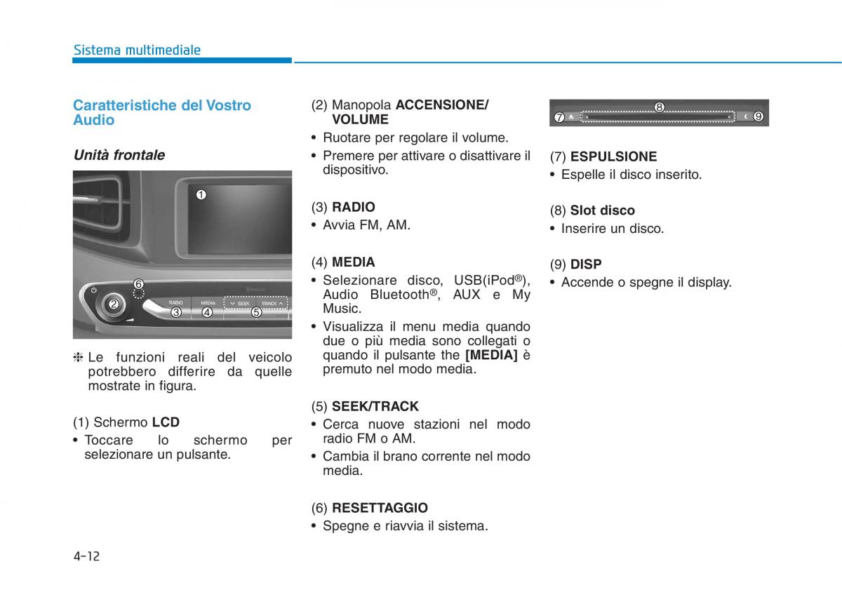 Hyundai Ioniq Electric manuale del proprietario / page 301