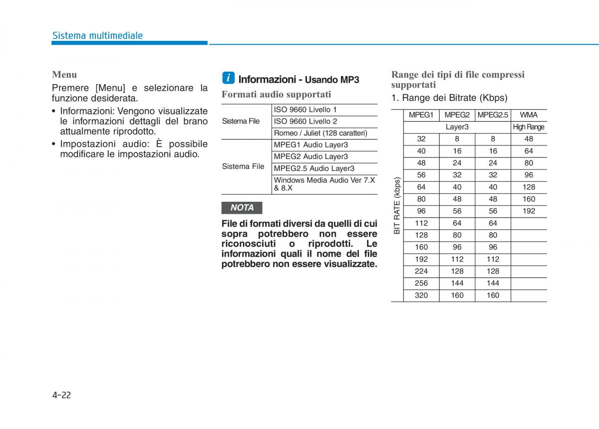 Hyundai Ioniq Electric manuale del proprietario / page 311