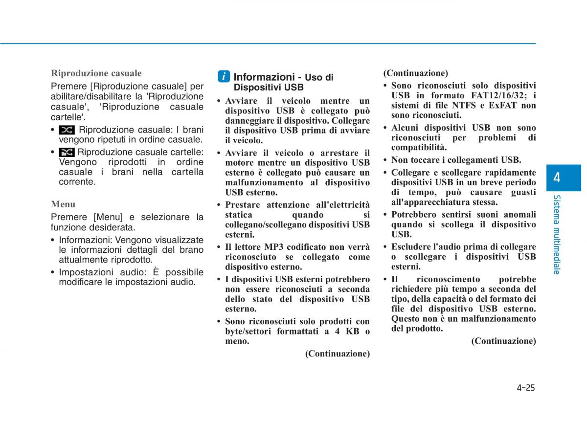 Hyundai Ioniq Electric manuale del proprietario / page 314