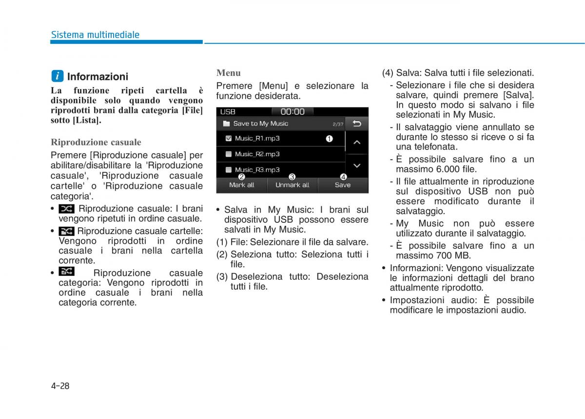 Hyundai Ioniq Electric manuale del proprietario / page 317