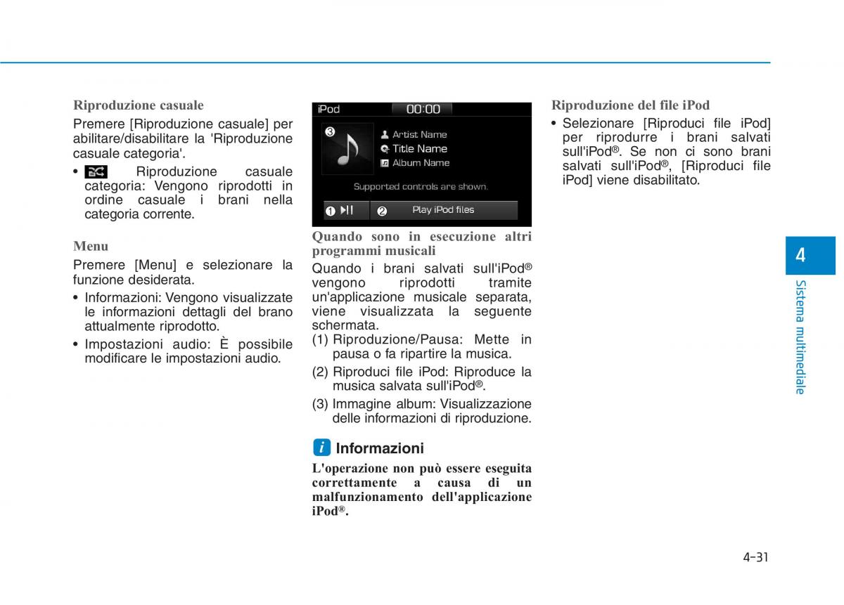 Hyundai Ioniq Electric manuale del proprietario / page 320