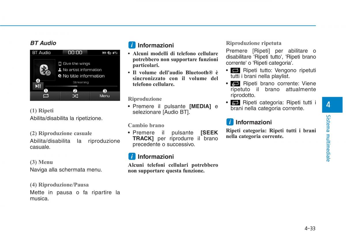 Hyundai Ioniq Electric manuale del proprietario / page 322