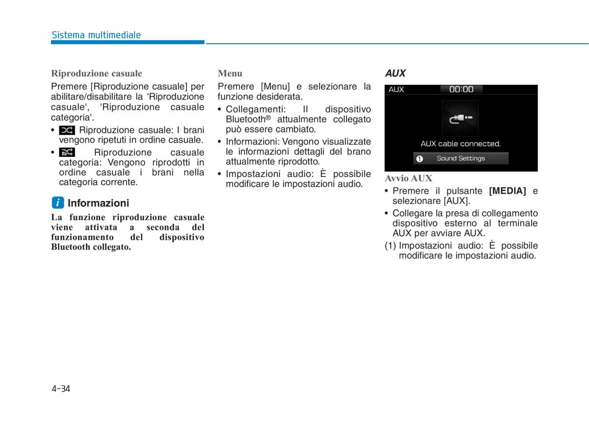 Hyundai Ioniq Electric manuale del proprietario / page 323