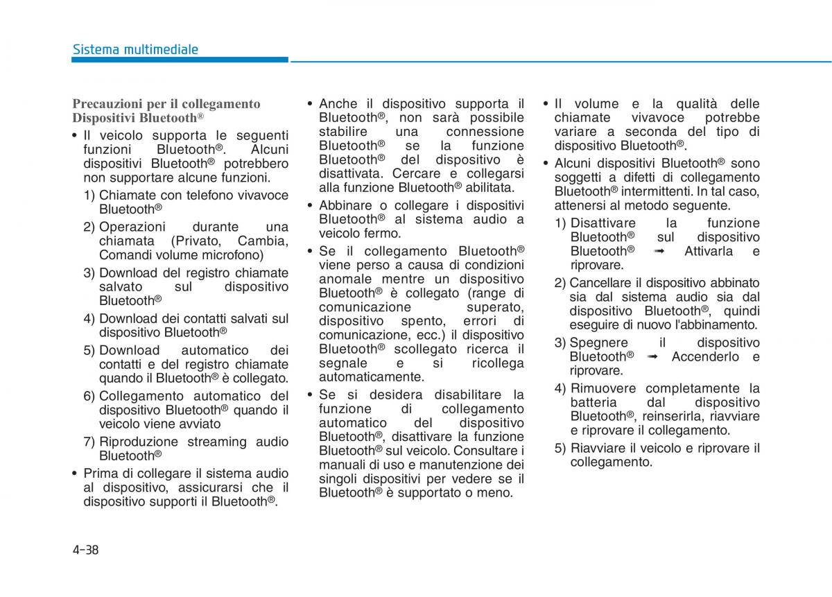 Hyundai Ioniq Electric manuale del proprietario / page 327