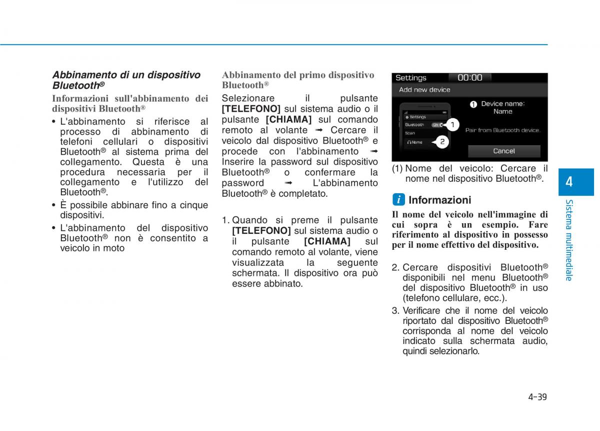 Hyundai Ioniq Electric manuale del proprietario / page 328