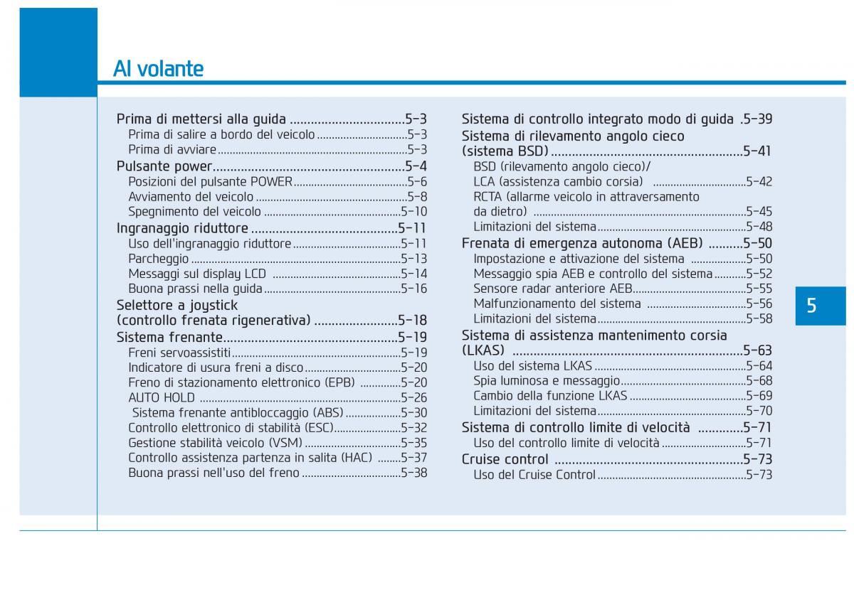 Hyundai Ioniq Electric manuale del proprietario / page 340