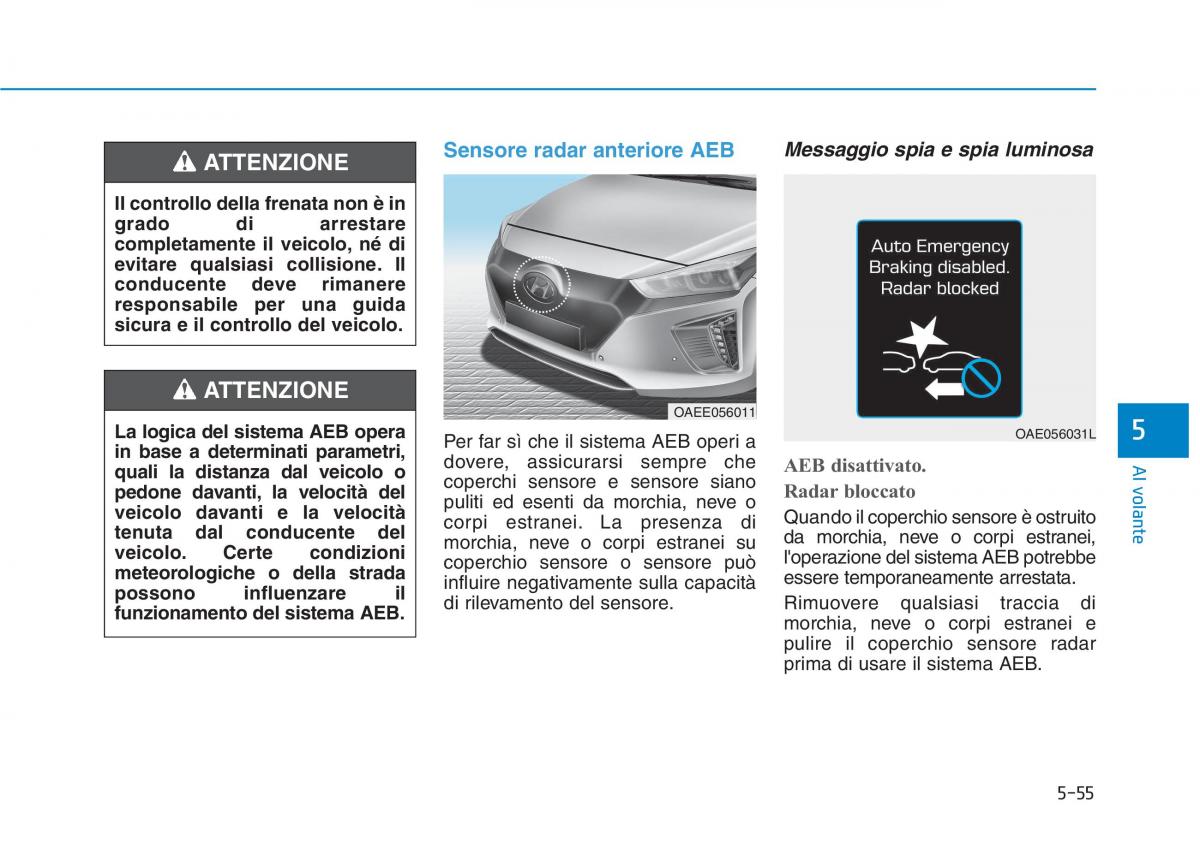 Hyundai Ioniq Electric manuale del proprietario / page 394