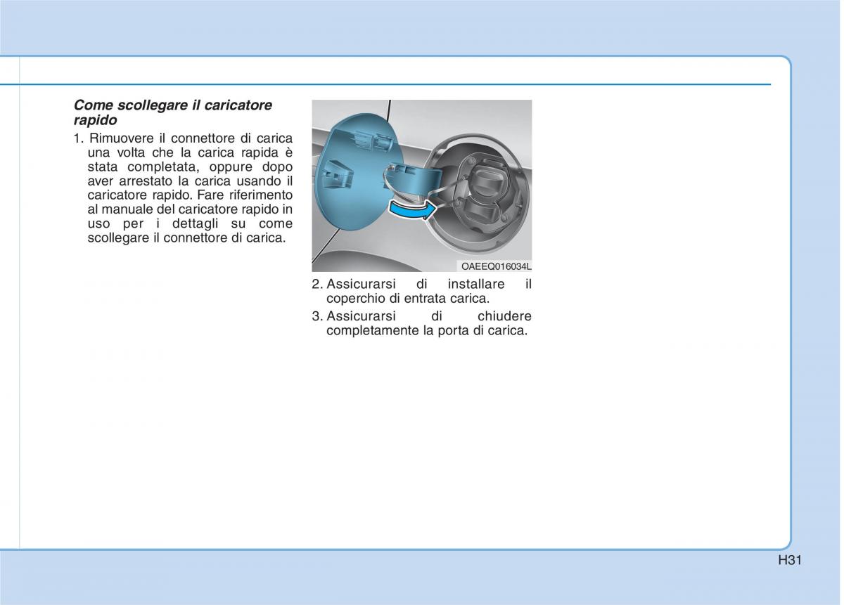 Hyundai Ioniq Electric manuale del proprietario / page 40