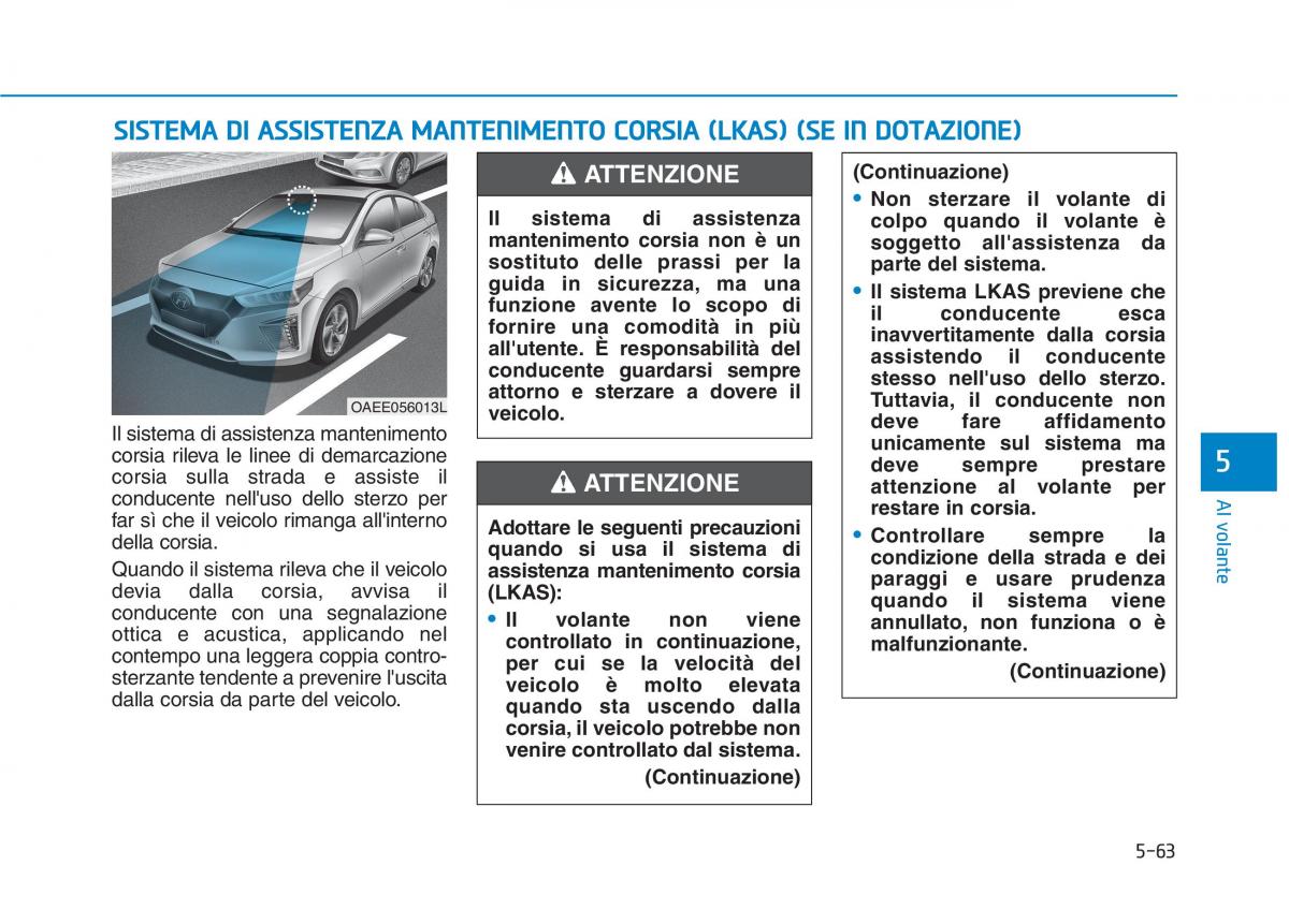 Hyundai Ioniq Electric manuale del proprietario / page 402