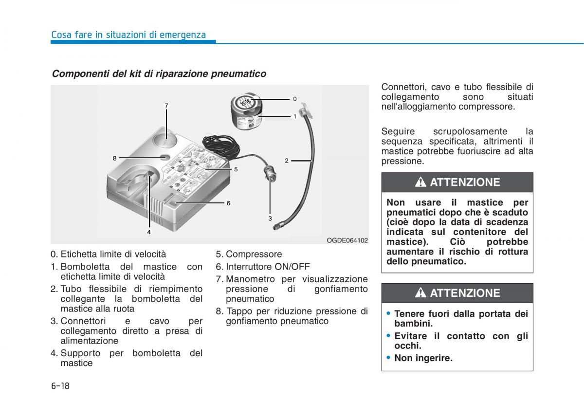 Hyundai Ioniq Electric manuale del proprietario / page 465