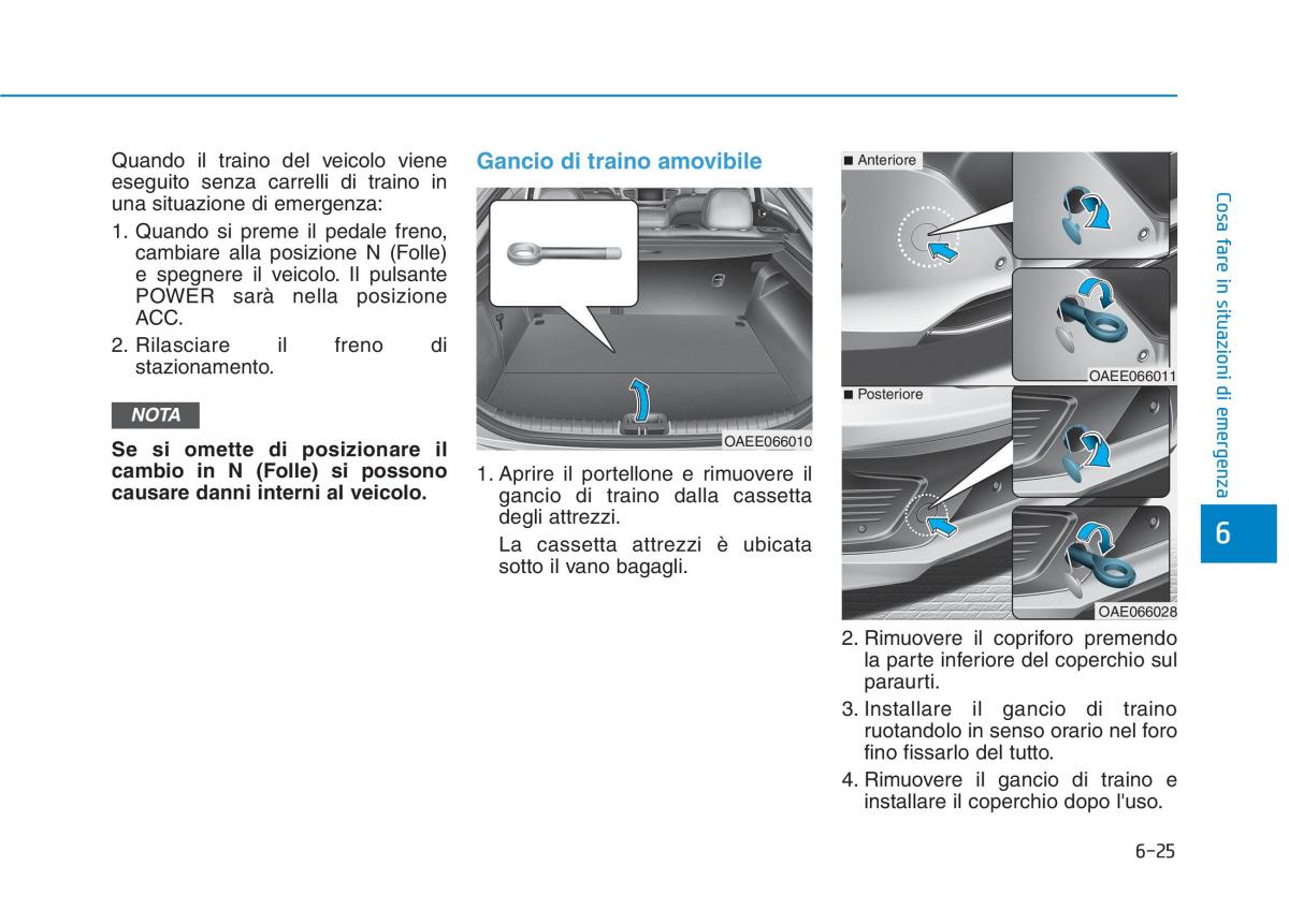 Hyundai Ioniq Electric manuale del proprietario / page 472