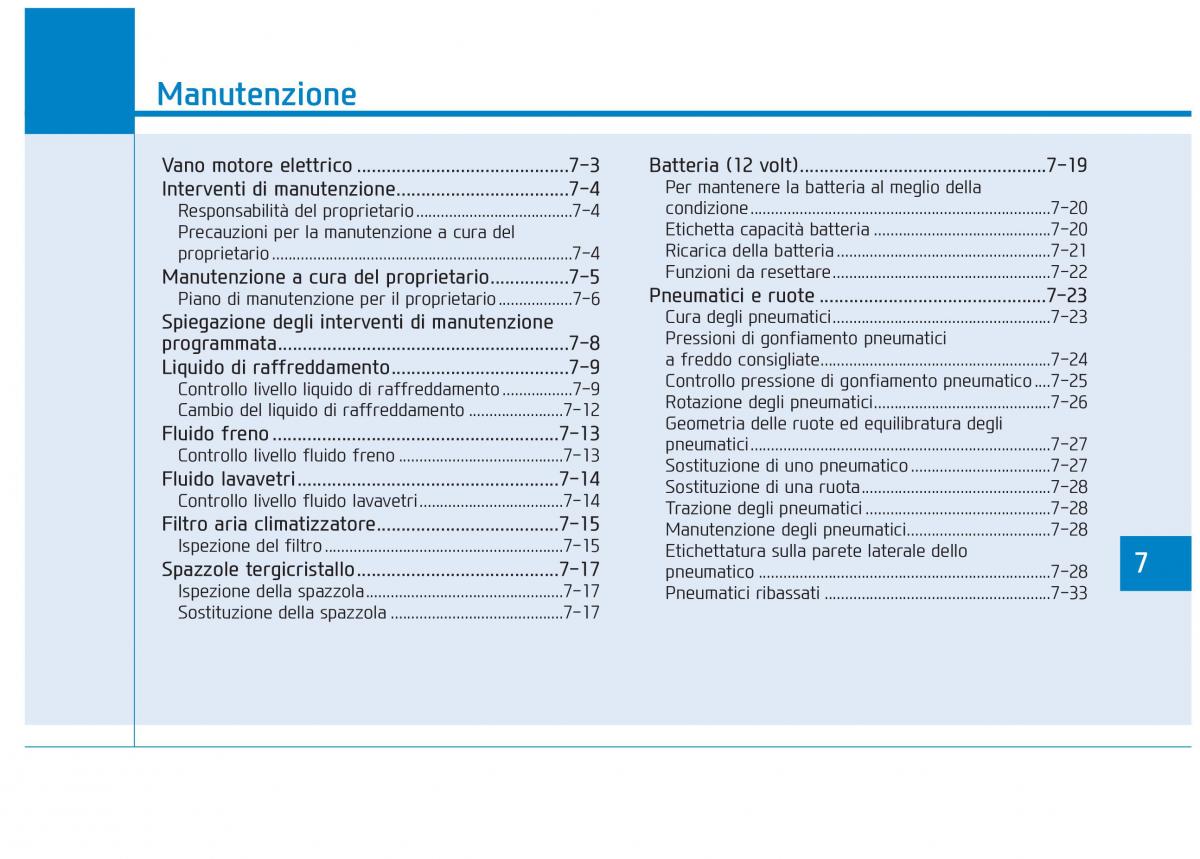 Hyundai Ioniq Electric manuale del proprietario / page 475