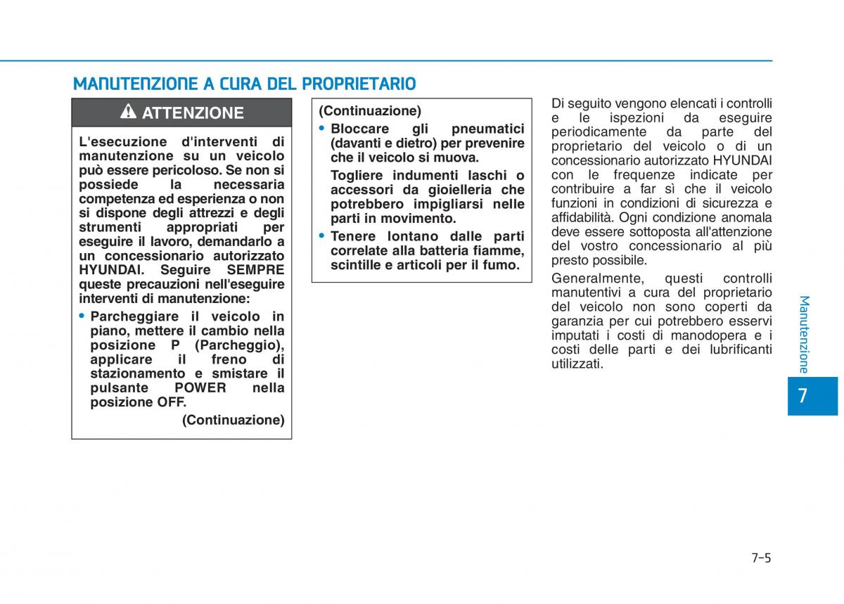 Hyundai Ioniq Electric manuale del proprietario / page 479