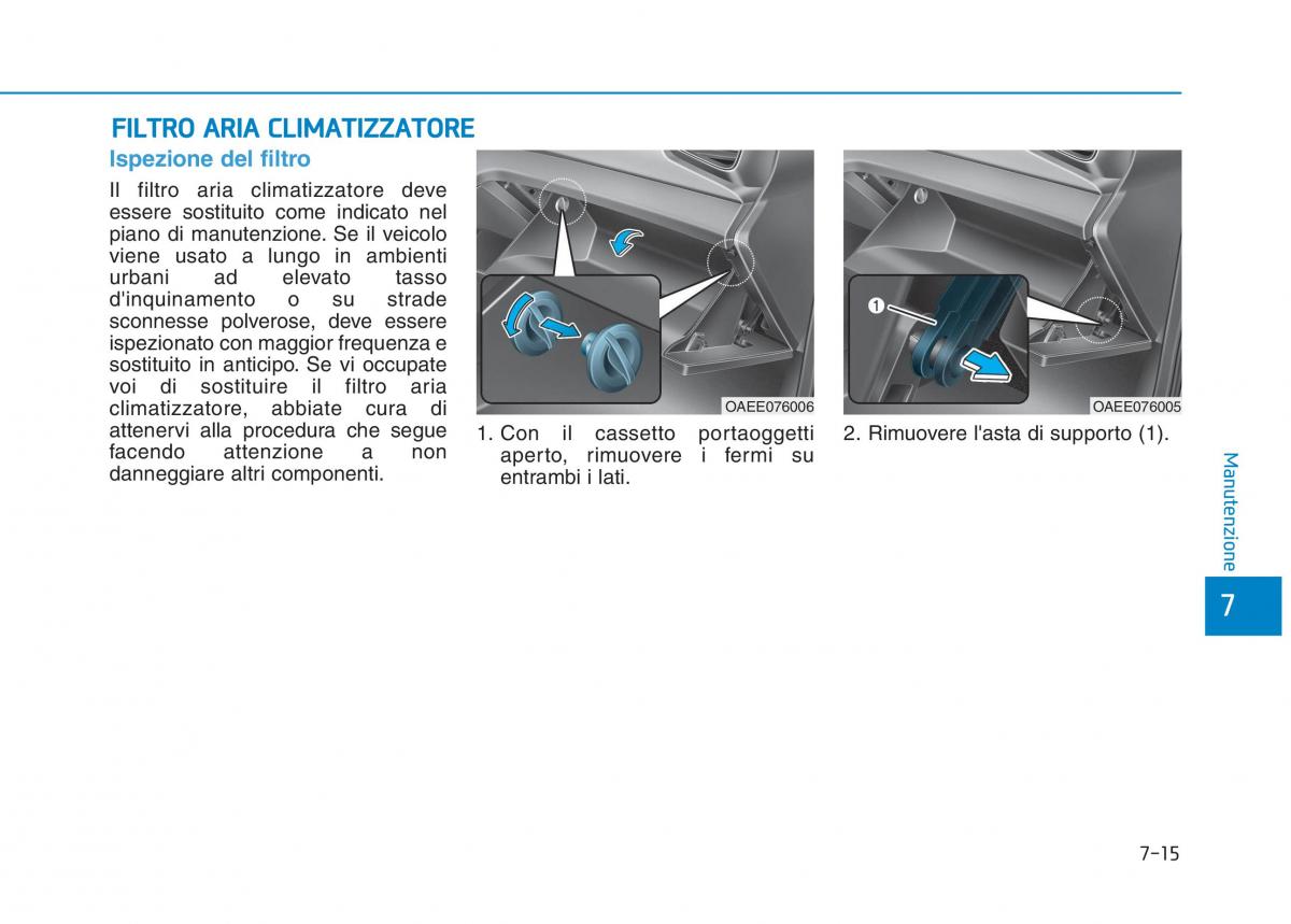 Hyundai Ioniq Electric manuale del proprietario / page 489