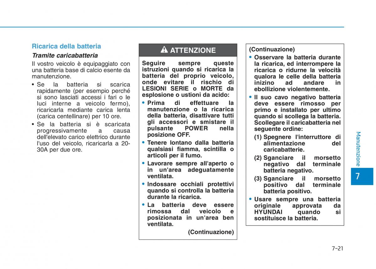 Hyundai Ioniq Electric manuale del proprietario / page 495