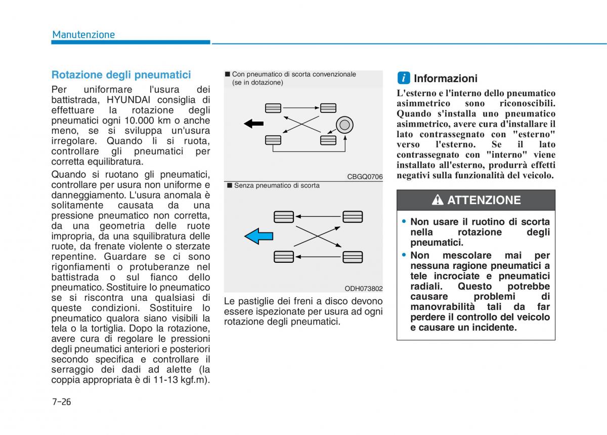 Hyundai Ioniq Electric manuale del proprietario / page 500