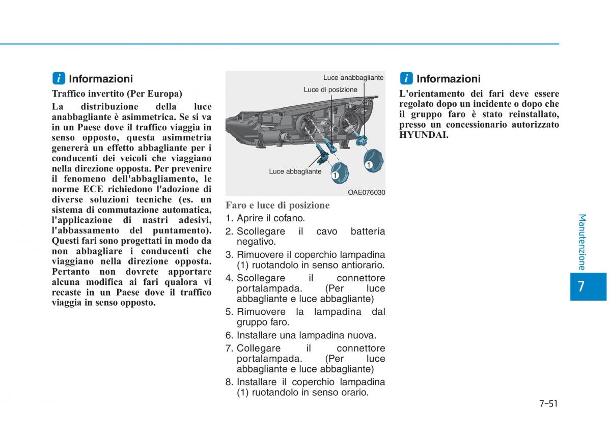 Hyundai Ioniq Electric manuale del proprietario / page 525