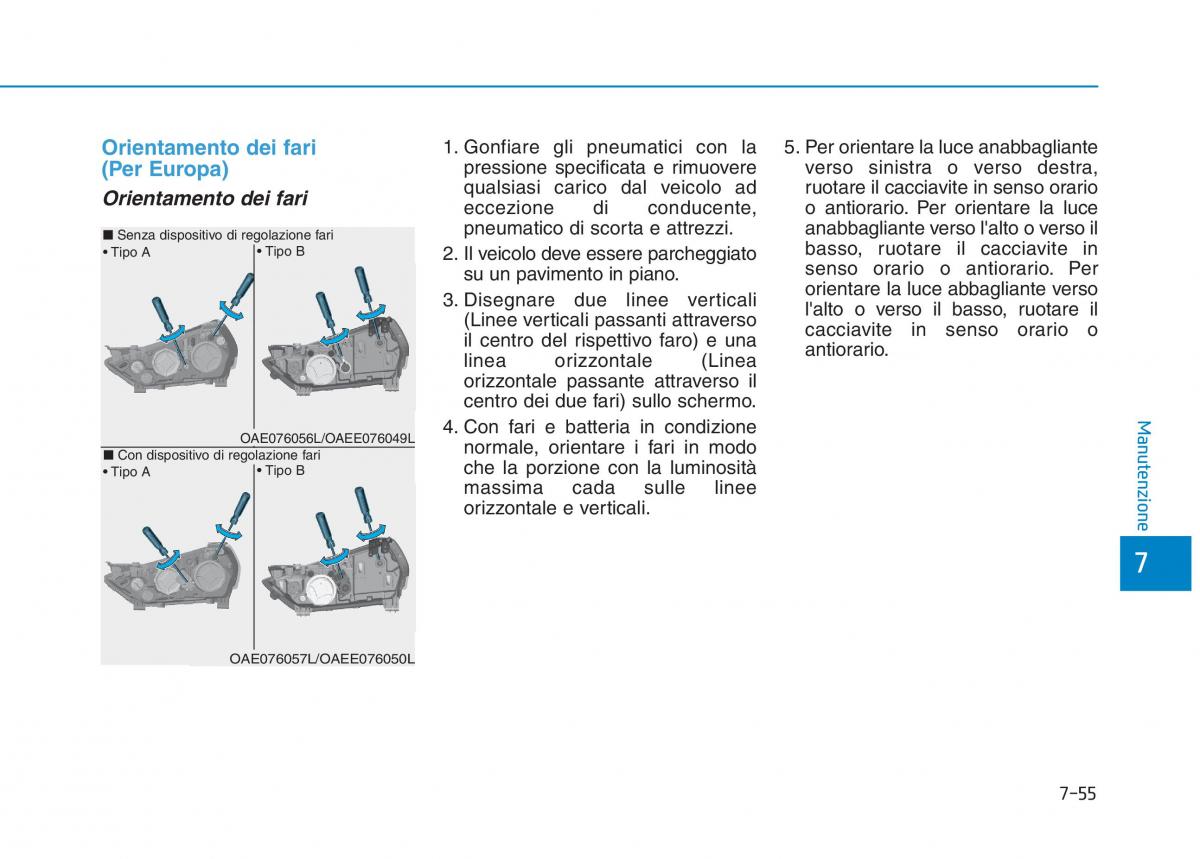 Hyundai Ioniq Electric manuale del proprietario / page 529