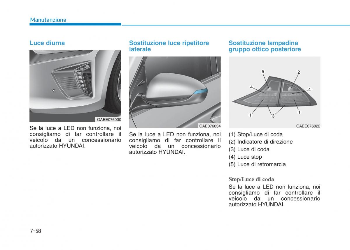 Hyundai Ioniq Electric manuale del proprietario / page 532