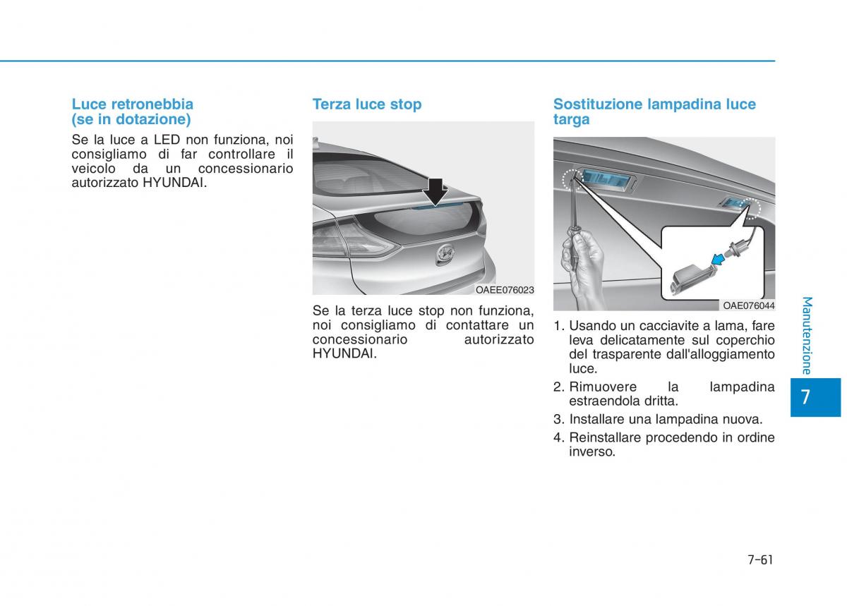 Hyundai Ioniq Electric manuale del proprietario / page 535