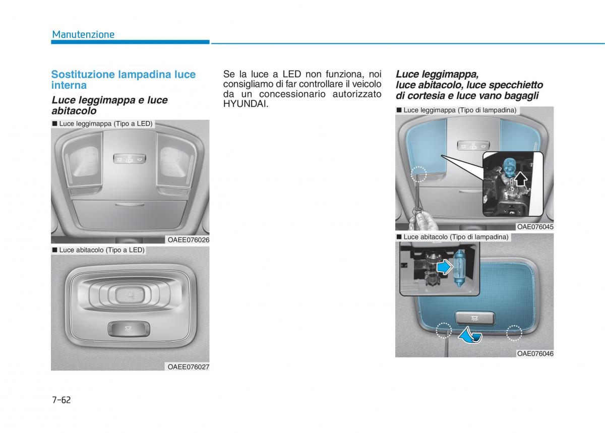 Hyundai Ioniq Electric manuale del proprietario / page 536