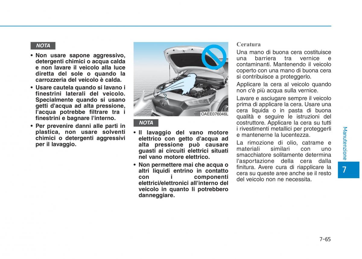 Hyundai Ioniq Electric manuale del proprietario / page 539