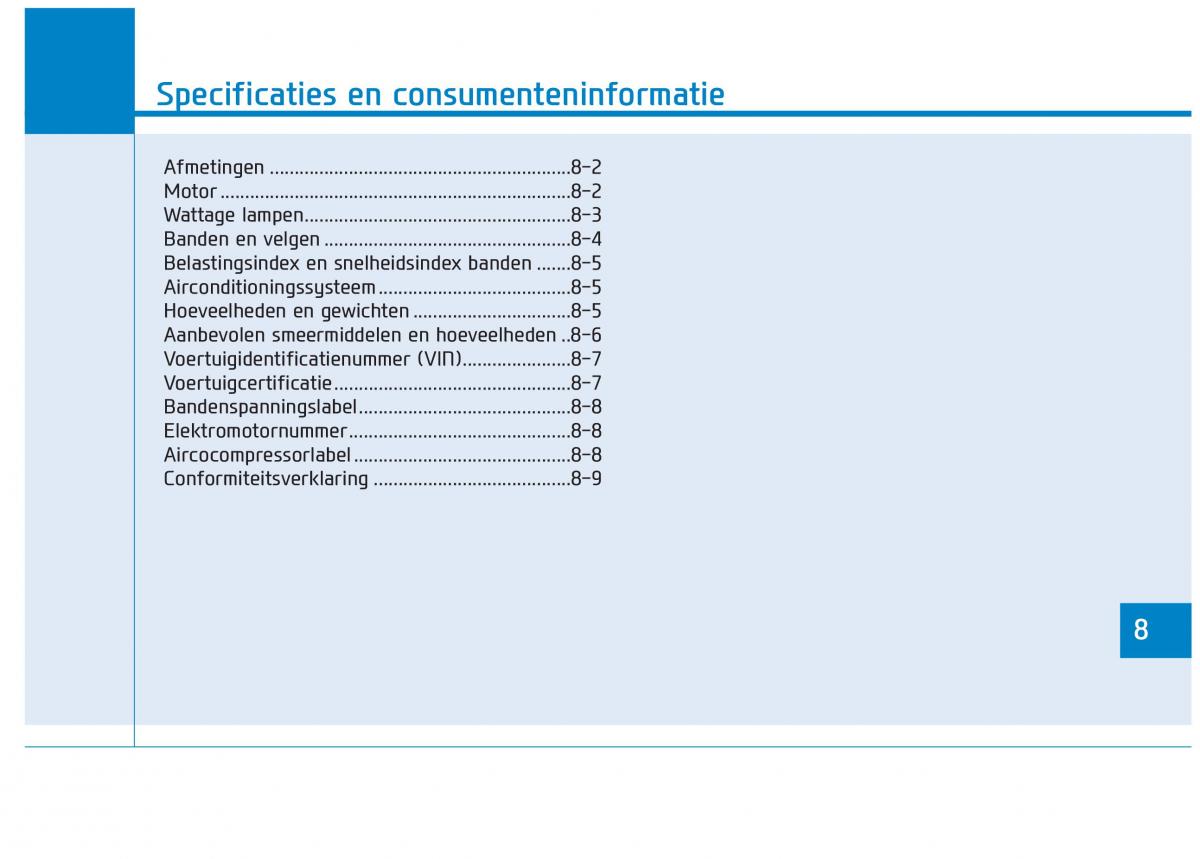 Hyundai Ioniq Electric handleiding / page 549