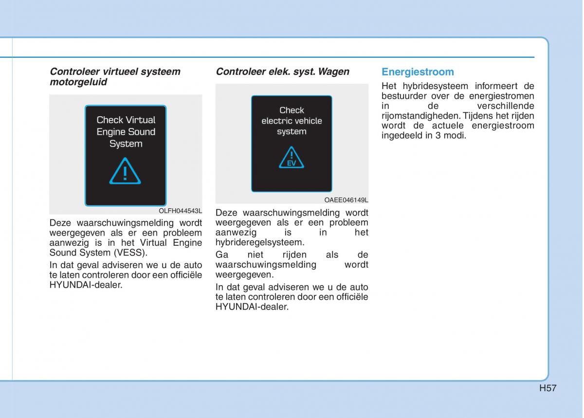 Hyundai Ioniq Electric handleiding / page 64